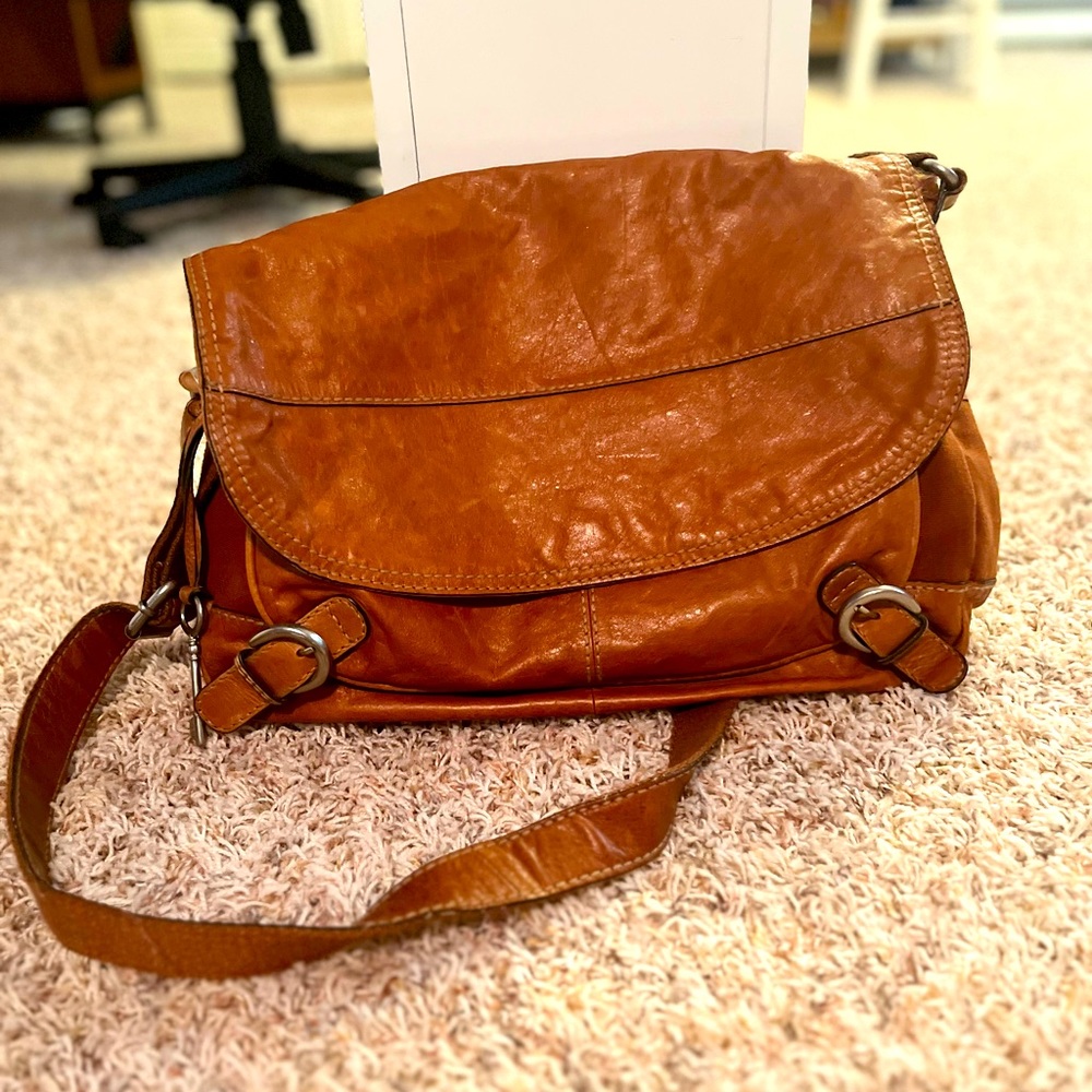 Fossil cross body bag. Good for a multitude of things